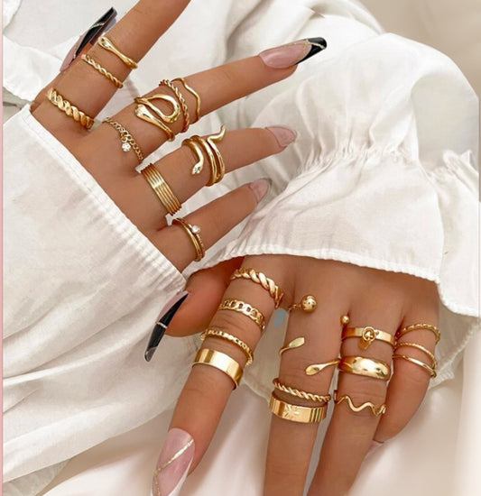Gold Fashion Rings