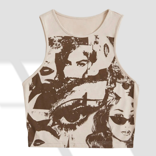 Graphic Top Tank