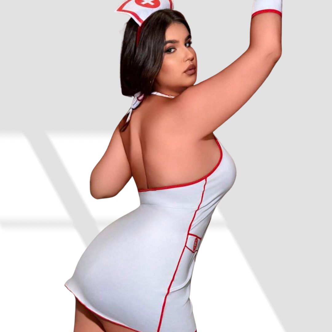 Nurse Halloween Costume 2 Piece Set