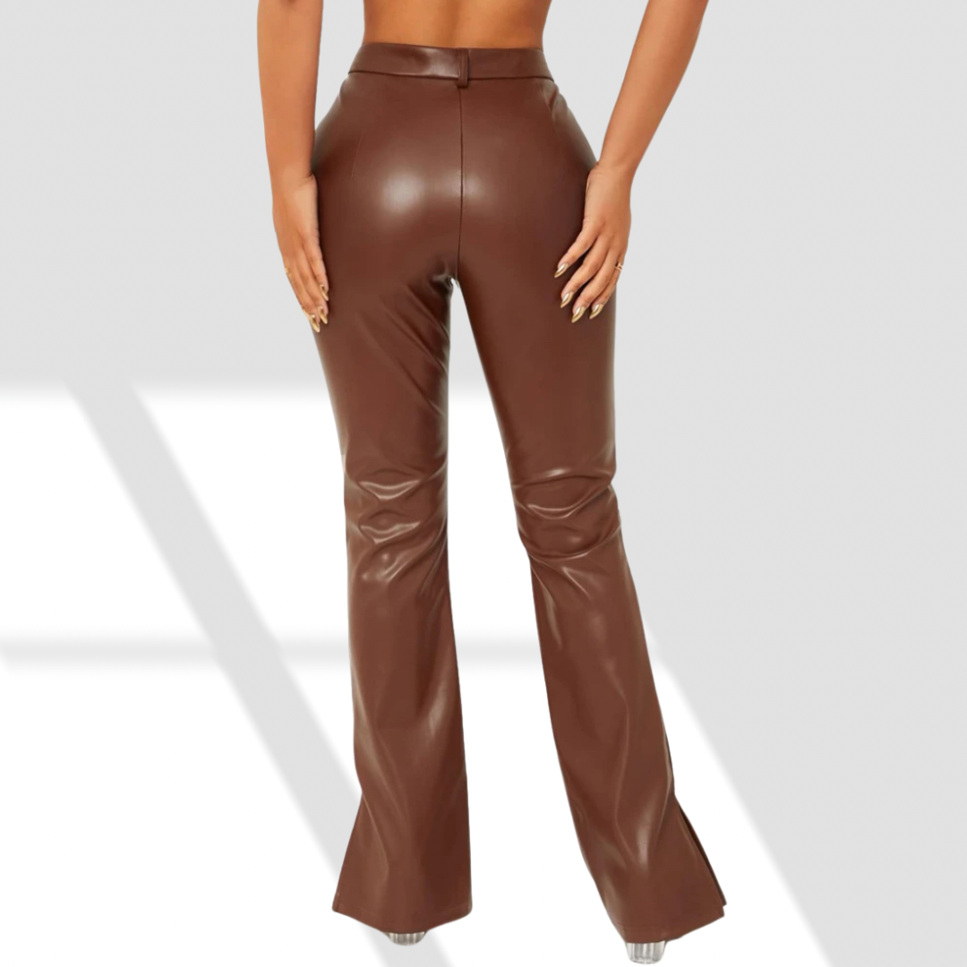 Faux Leather Pants