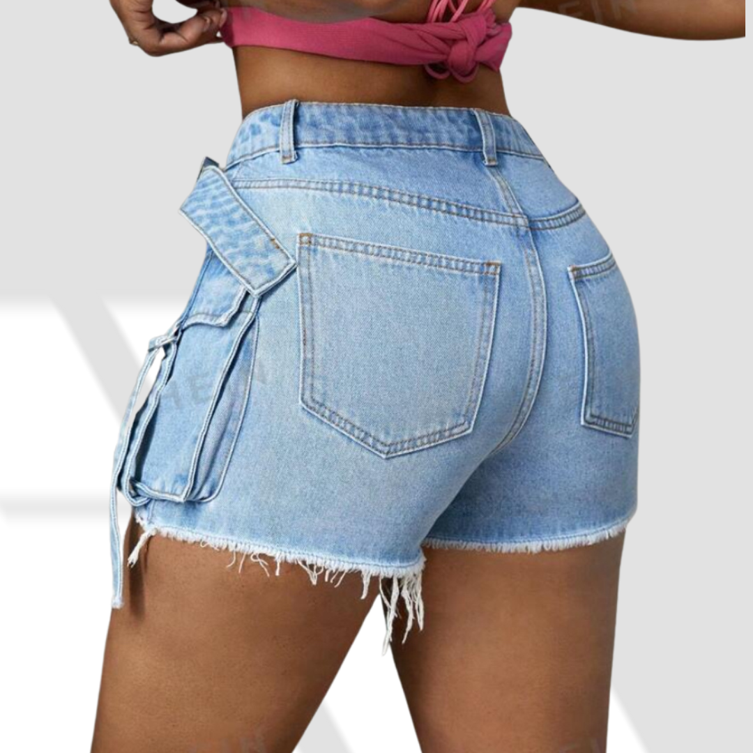 Denim Skort