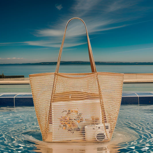 Straw Beach Bag