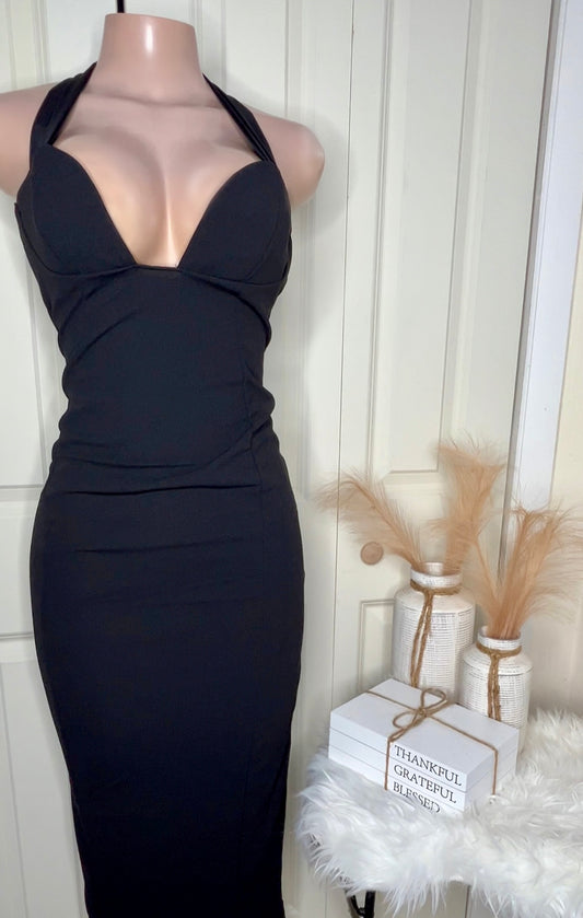 Open back Bodycon Dress