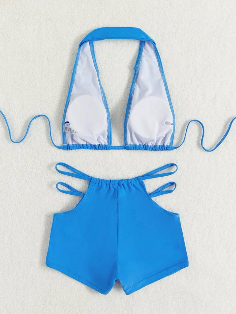 Blues Plus Swimsuit Set