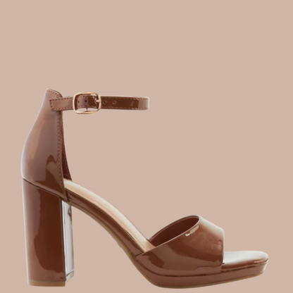 Ankle Strap Block Heels